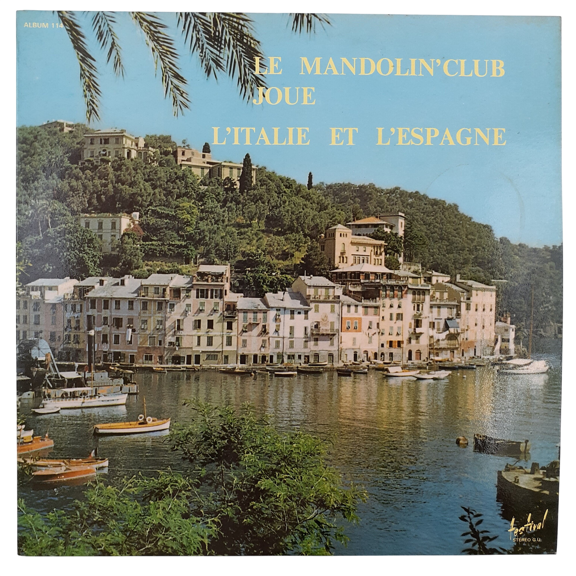 Le Mandolin' club joue l'Italie et l'Espagne Très bon état -  reconditionné disponible sur Label Emmaüs